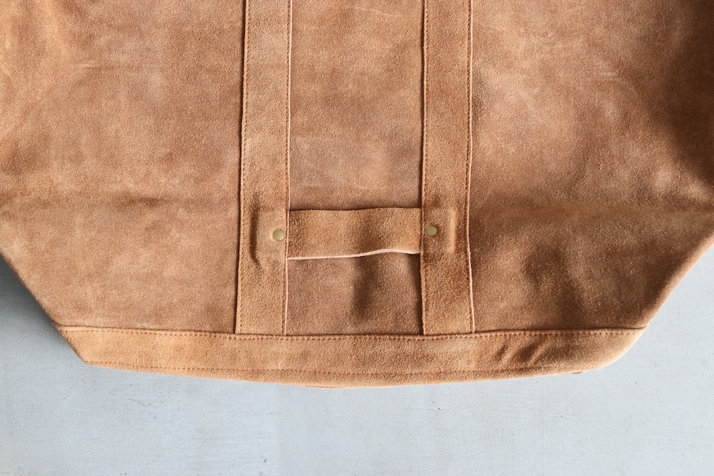 SEVEN BY SEVEN (֥Х֥) "LEATHER TOTE BAG - Cow split leather -"