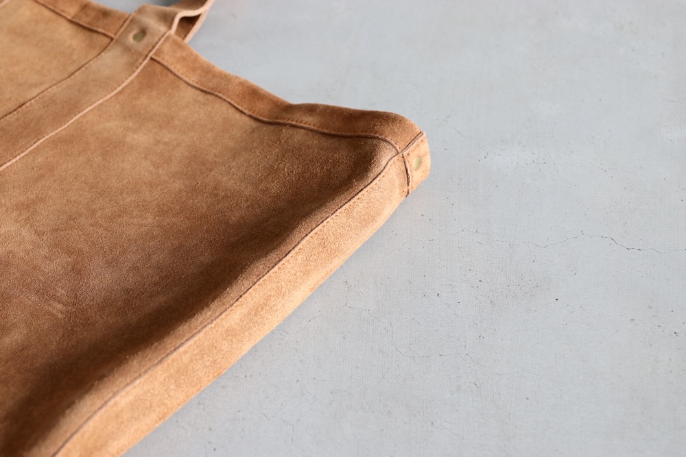 SEVEN BY SEVEN (֥Х֥) "LEATHER TOTE BAG - Cow split leather -"