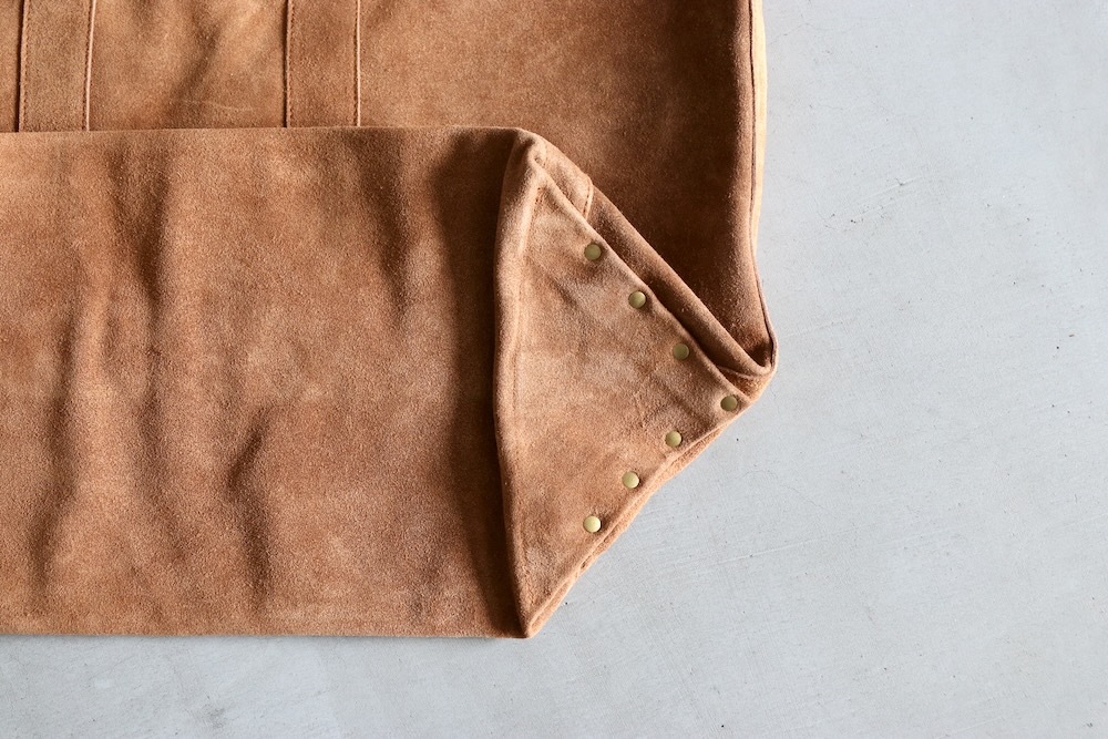 SEVEN BY SEVEN (֥Х֥) "LEATHER TOTE BAG - Cow split leather -"