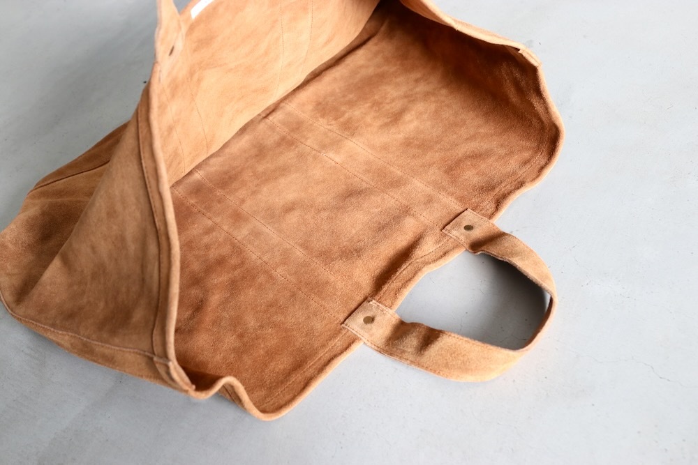 SEVEN BY SEVEN (֥Х֥) "LEATHER TOTE BAG - Cow split leather -"