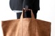 SEVEN BY SEVEN (֥Х֥) "LEATHER TOTE BAG - Cow split leather -"