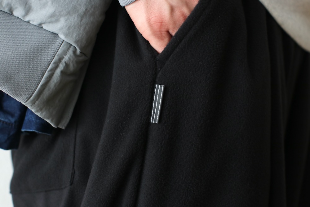 S.F.C(�������ե���) "FLEECE WIDE TAPERED EASY PANTS"