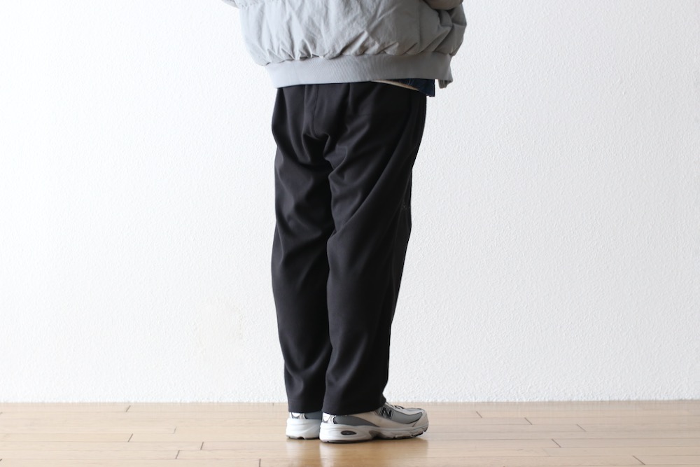 S.F.C(�������ե���) "FLEECE WIDE TAPERED EASY PANTS"