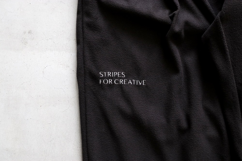 S.F.C(�������ե���) "FLEECE WIDE TAPERED EASY PANTS"