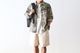 ts(s) (�ƥ�����������) "Double Flap Pocket Short Jacket -Garment Dye Camo Print Cotton Cloth"
