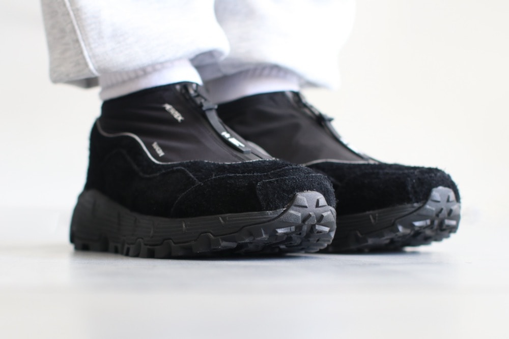 新品未使用 Suicoke event ファブリック プルオーバー コート M ZETA DIVISION × SUICOKE、ネオンイエローを配色したコラボ