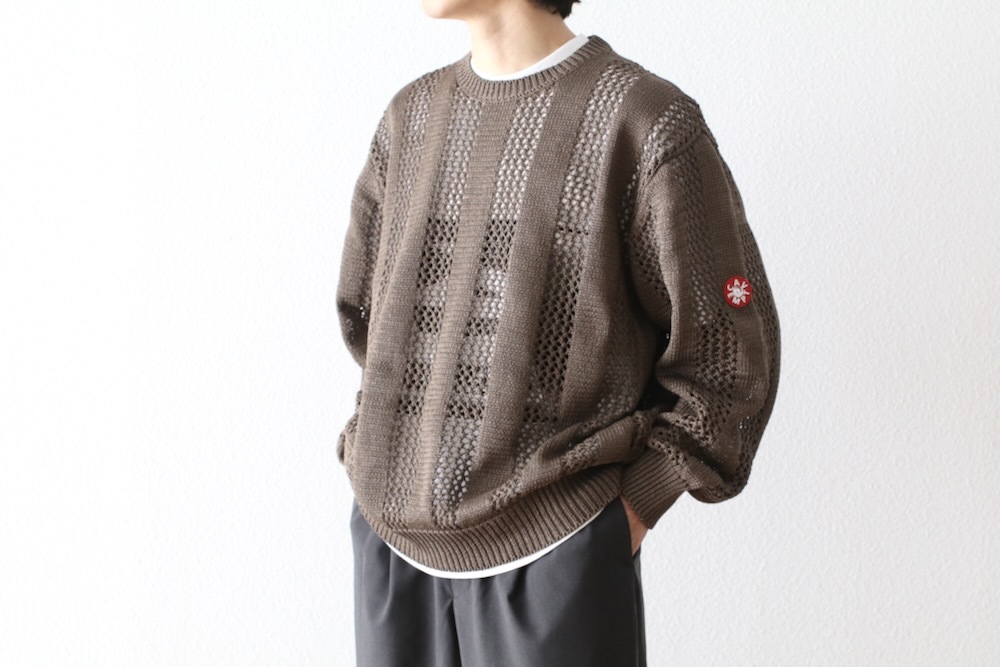 C.E(��������) "COTTON WALE STRIPE KNIT"