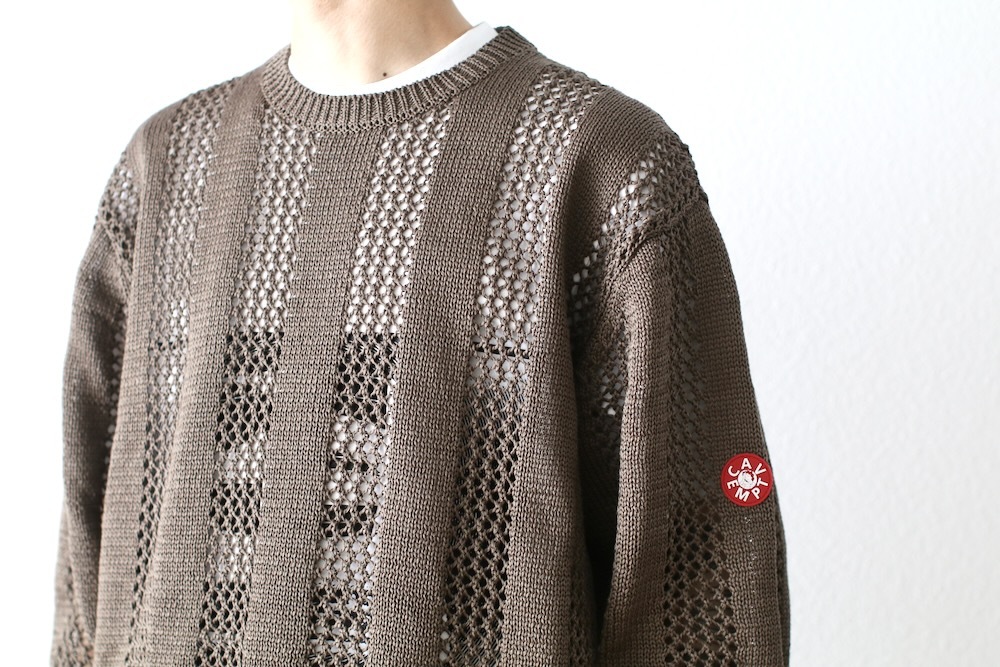 C.E(��������) "COTTON WALE STRIPE KNIT"