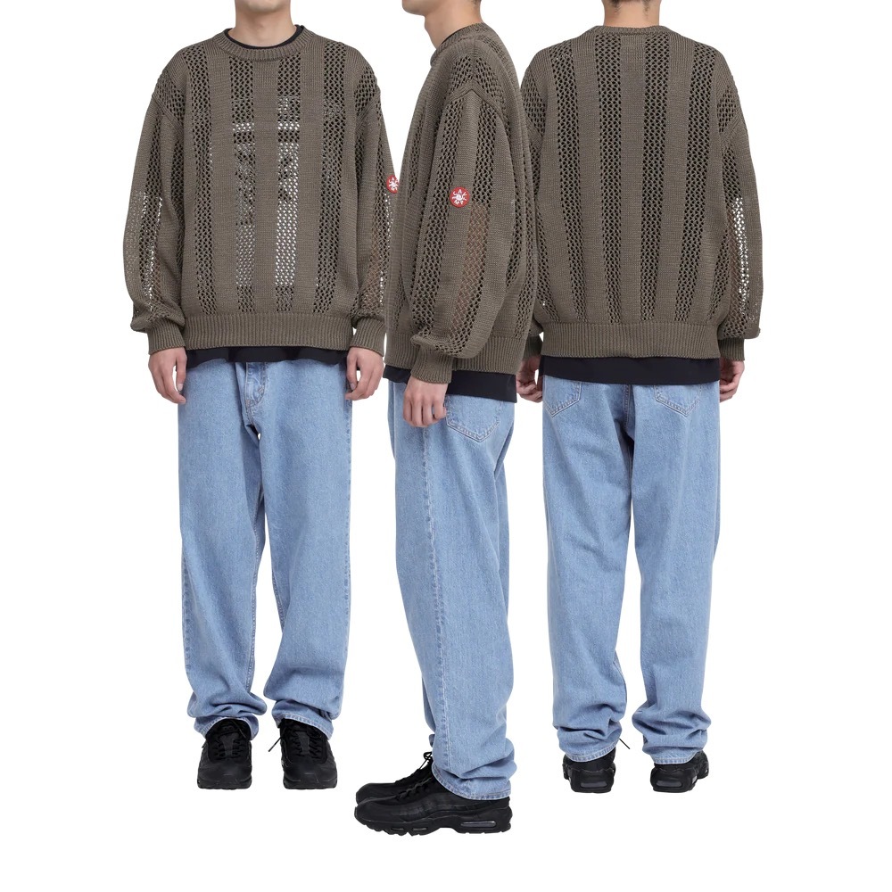C.E(��������) "COTTON WALE STRIPE KNIT"