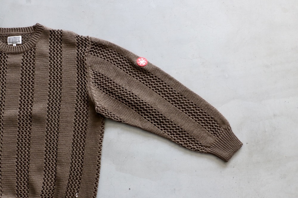C.E(��������) "COTTON WALE STRIPE KNIT"