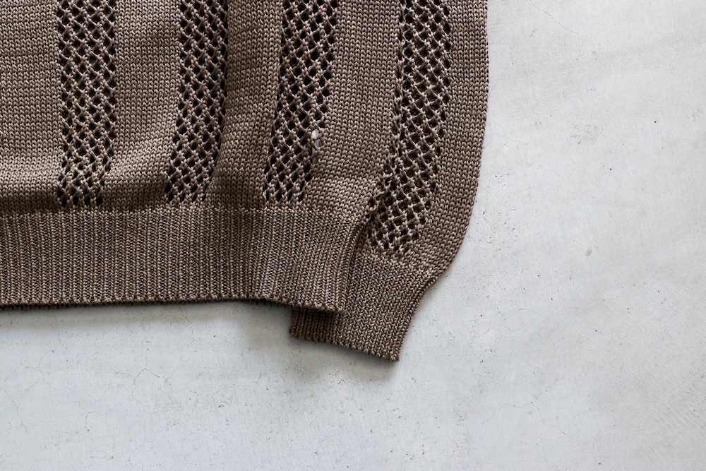 C.E(��������) "COTTON WALE STRIPE KNIT"
