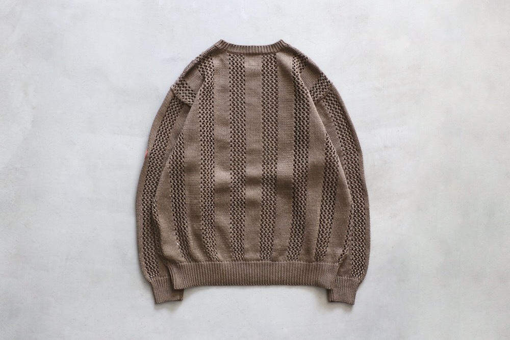 C.E(��������) "COTTON WALE STRIPE KNIT"