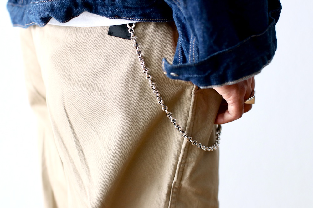 HOORSENBUHS(�ۡ�����֡���) "23inch 5mm OPEN-LINK WALLET CHAIN -Diamond & Silver 925-"