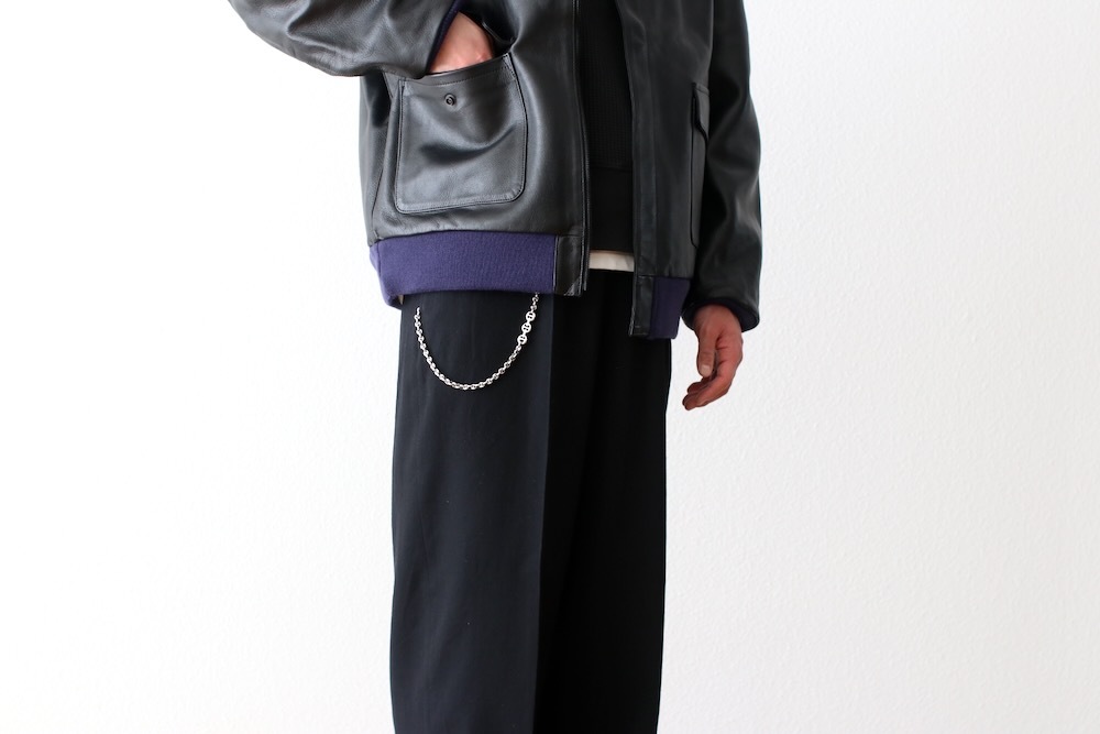 HOORSENBUHS(�ۡ�����֡���) "23inch 5mm OPEN-LINK WALLET CHAIN -Diamond & Silver 925-"