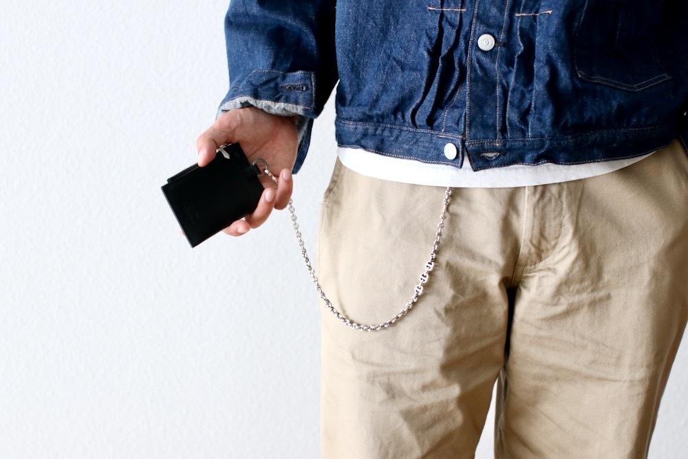 HOORSENBUHS(�ۡ�����֡���) "23inch 5mm OPEN-LINK WALLET CHAIN -Diamond & Silver 925-"