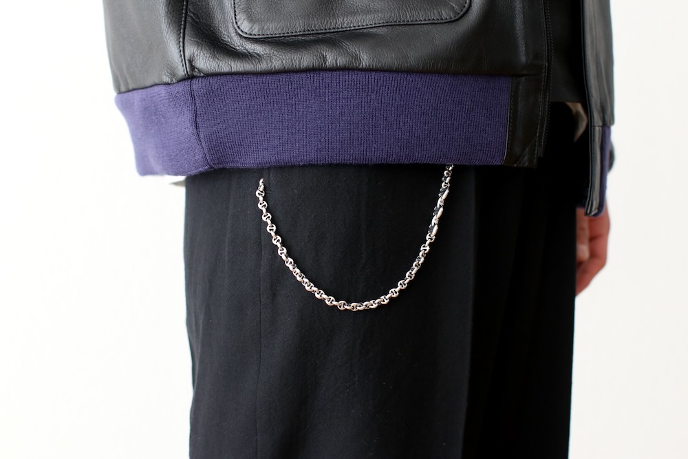 HOORSENBUHS(�ۡ�����֡���) "23inch 5mm OPEN-LINK WALLET CHAIN -Diamond & Silver 925-"