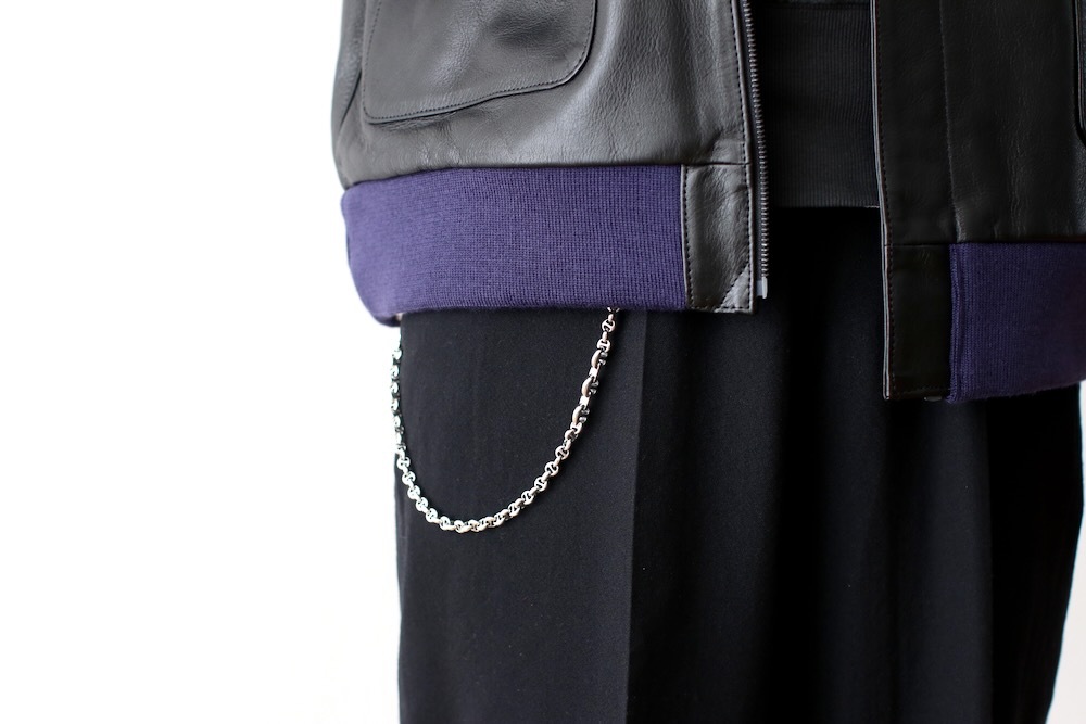 HOORSENBUHS(�ۡ�����֡���) "23inch 5mm OPEN-LINK WALLET CHAIN -Diamond & Silver 925-"