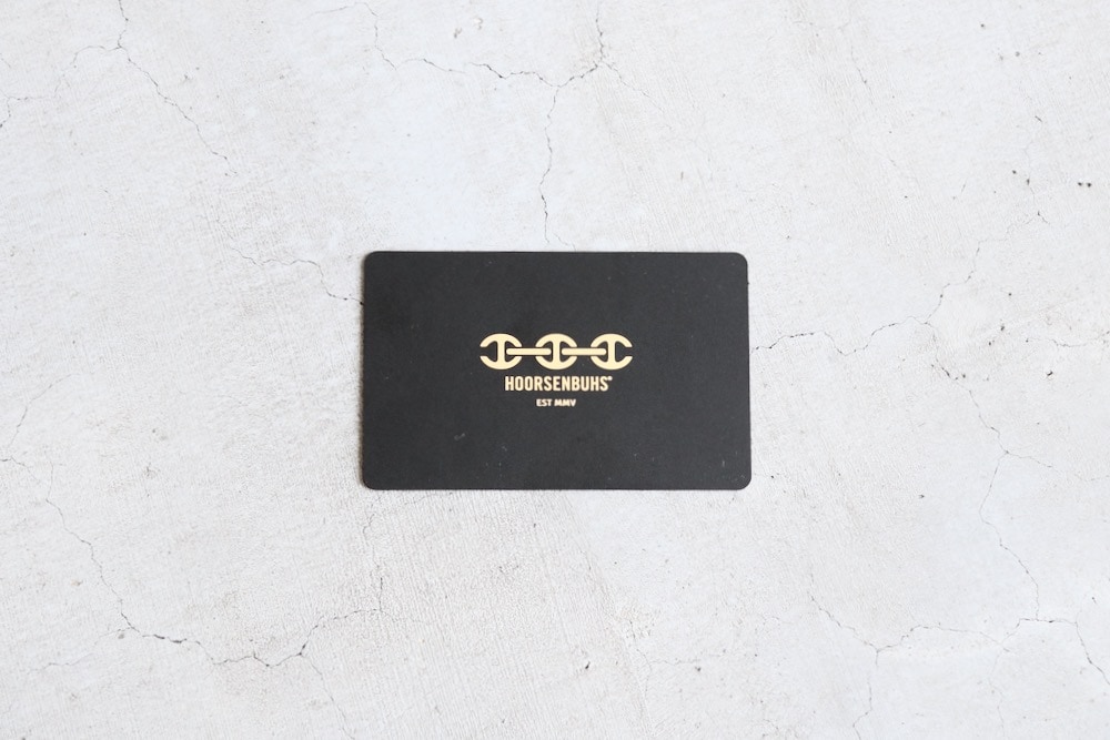 HOORSENBUHS(�ۡ�����֡���) "23inch 5mm OPEN-LINK WALLET CHAIN -Diamond & Silver 925-"