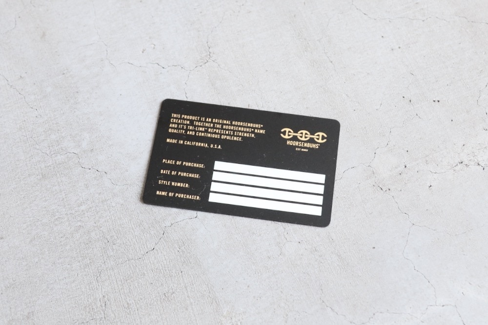 【美品】HOORSENBUHS 5MM 15inch wallet chain 美品】HOORSENBUHS 5MM 15inch wallet chain