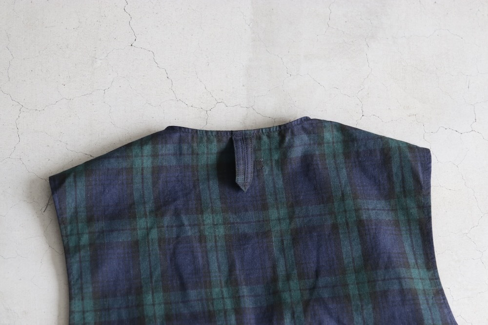 Engineered Garments (󥸥˥ɥ) "Fowl Vest - Blackwatch Cotton Linen"