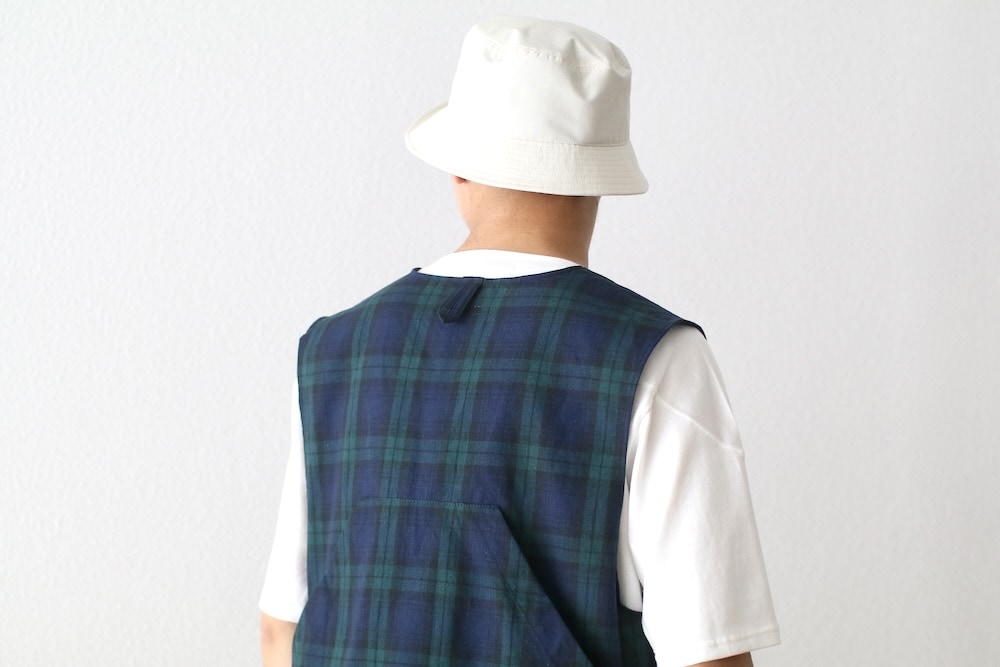 エンジニアードガーメンツ インディゴ Fowl Vest ワークベスト M ENGINEERED GARMENTS / エンジニアドガーメンツ | Fowl Vest