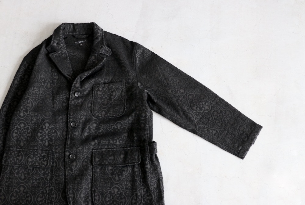 ��20%Off coupon�оݡ�Engineered Garments (���󥸥˥����ɥ�������) "Loiter Jacket - Crest Flocked Jacquard"