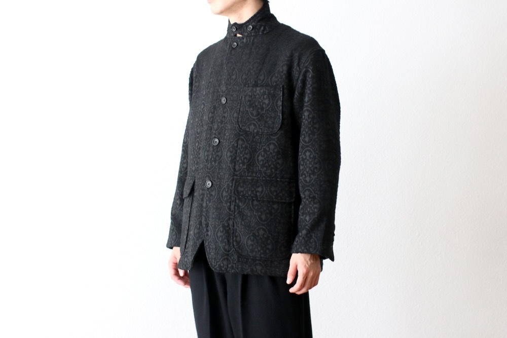 ��20%Off coupon�оݡ�Engineered Garments (���󥸥˥����ɥ�������) "Loiter Jacket - Crest Flocked Jacquard"