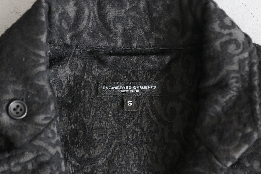 ��20%Off coupon�оݡ�Engineered Garments (���󥸥˥����ɥ�������) "Loiter Jacket - Crest Flocked Jacquard"