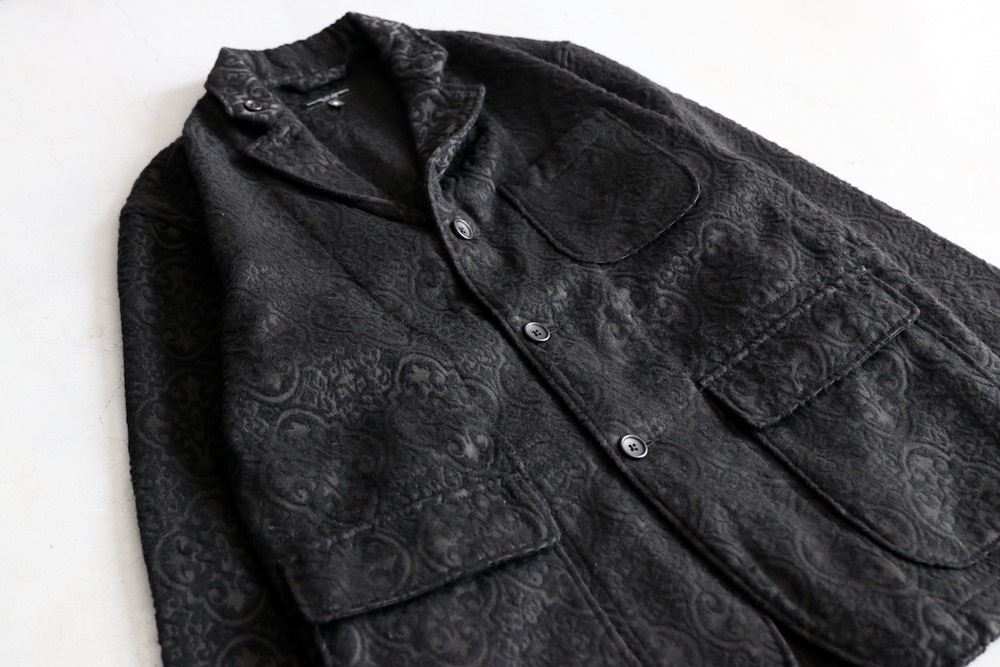��20%Off coupon�оݡ�Engineered Garments (���󥸥˥����ɥ�������) "Loiter Jacket - Crest Flocked Jacquard"