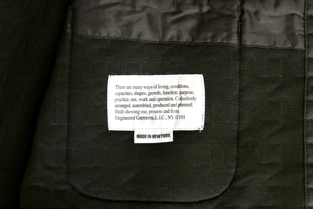 Engineered Garments (���󥸥˥����ɥ�������) "Knit Cardigan - PC Quilted Jersey"