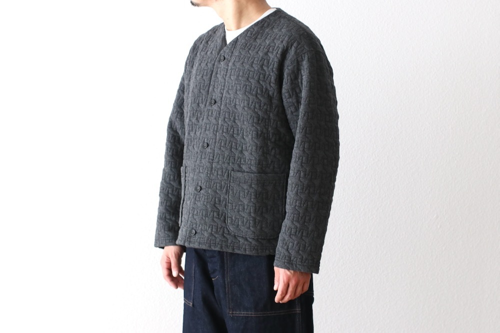 Engineered Garments (���󥸥˥����ɥ�������) "Knit Cardigan - PC Quilted Jersey"