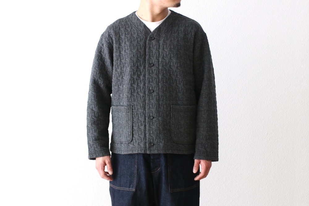 Engineered Garments (���󥸥˥����ɥ�������) "Knit Cardigan - PC Quilted Jersey"