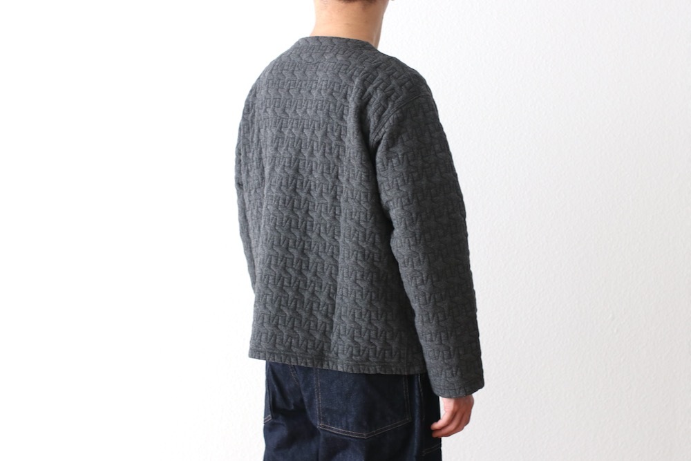 Engineered Garments (���󥸥˥����ɥ�������) "Knit Cardigan - PC Quilted Jersey"