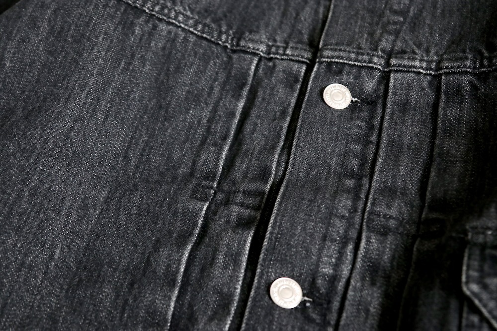 SEVEN BY SEVEN 1ST TYPE DENIM JACKET 黒 1ST TYPE BLACK DENIM JACKET（ファーストタイプブラックデニム