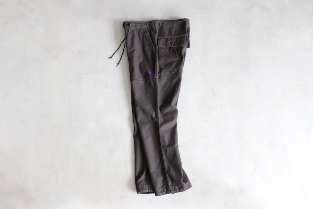 NEEDLES STRING FATIGUE PANT カーゴパンツ NEEDLES String Fatigue Pant - Back Sateen / Olive
