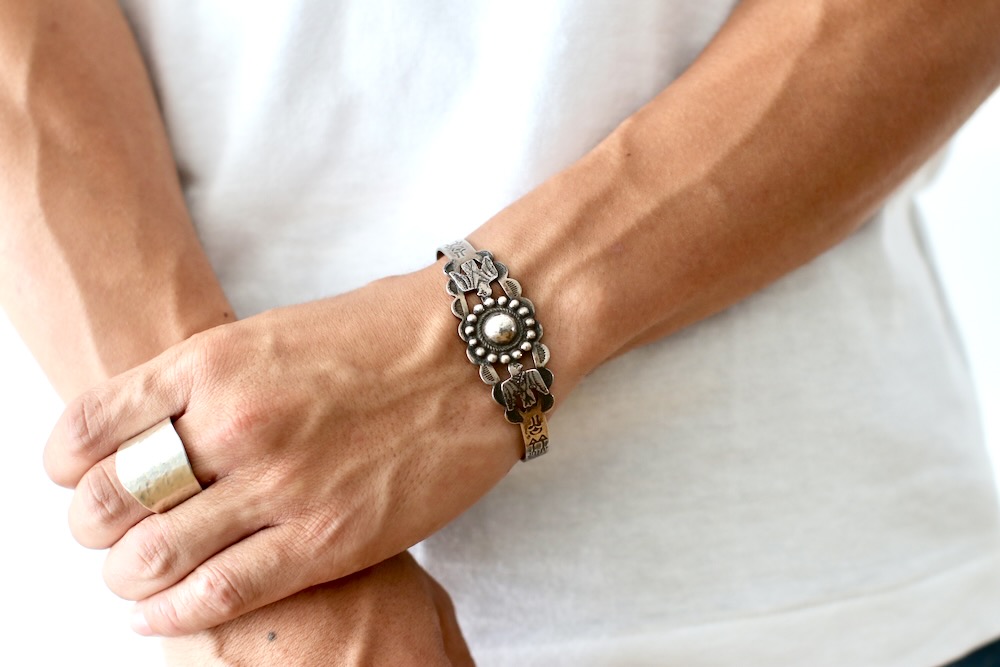 Indian Jewelry (����ǥ����� ���奨�꡼) "Silver Bangle 1940's - Fred Harvey Era -"