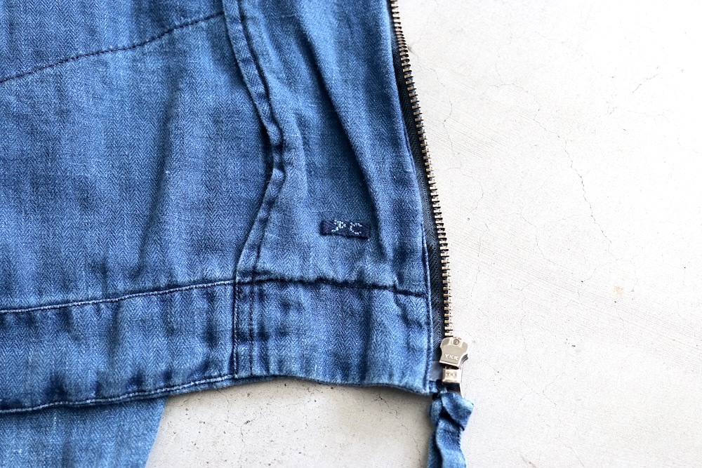 Porter Classic(ݡ饷å) "INDIGO LINEN SWING TOP"