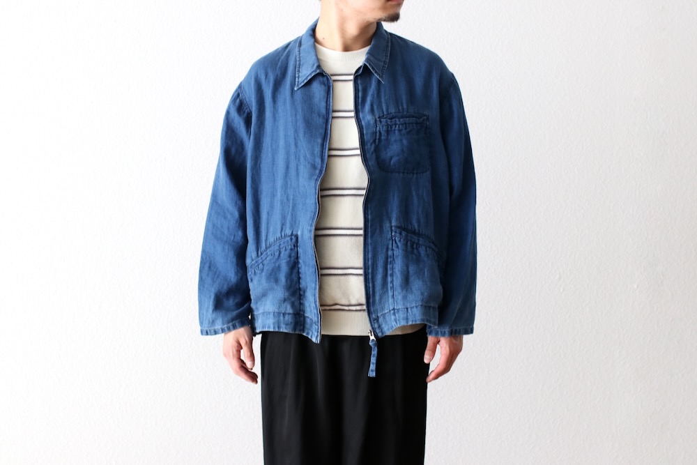 Porter Classic(ݡ饷å) "INDIGO LINEN SWING TOP"