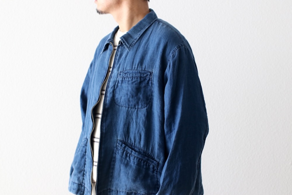 Porter Classic(ݡ饷å) "INDIGO LINEN SWING TOP"