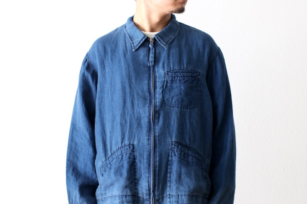 Porter Classic(ݡ饷å) "INDIGO LINEN SWING TOP"