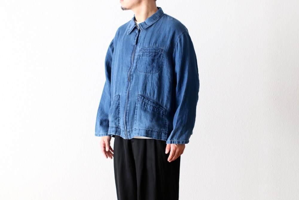 Porter Classic(ݡ饷å) "INDIGO LINEN SWING TOP"