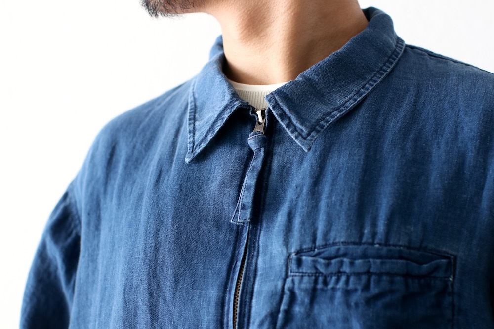 Porter Classic(ݡ饷å) "INDIGO LINEN SWING TOP"
