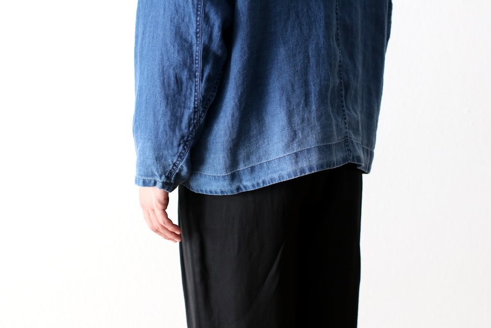 Porter Classic(ݡ饷å) "INDIGO LINEN SWING TOP"