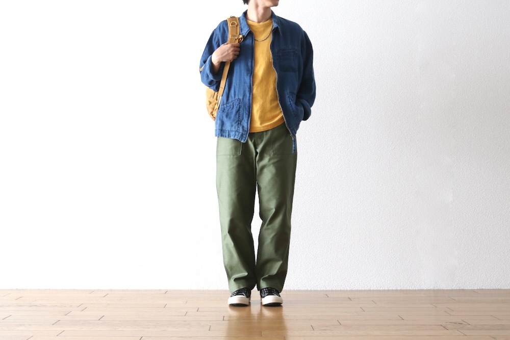 Porter Classic(ݡ饷å) "INDIGO LINEN SWING TOP"