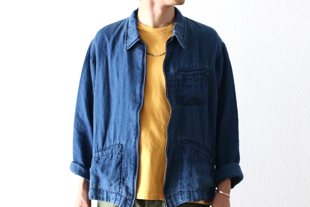 Porter Classic(ݡ饷å) "INDIGO LINEN SWING TOP"