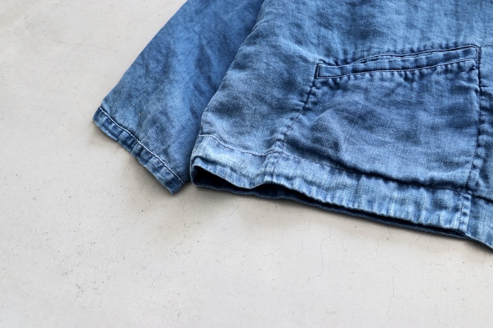 Porter Classic(ݡ饷å) "INDIGO LINEN SWING TOP"