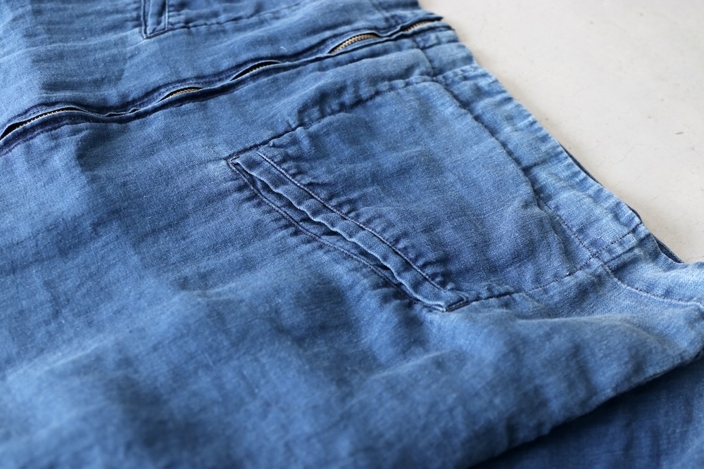 Porter Classic(ݡ饷å) "INDIGO LINEN SWING TOP"