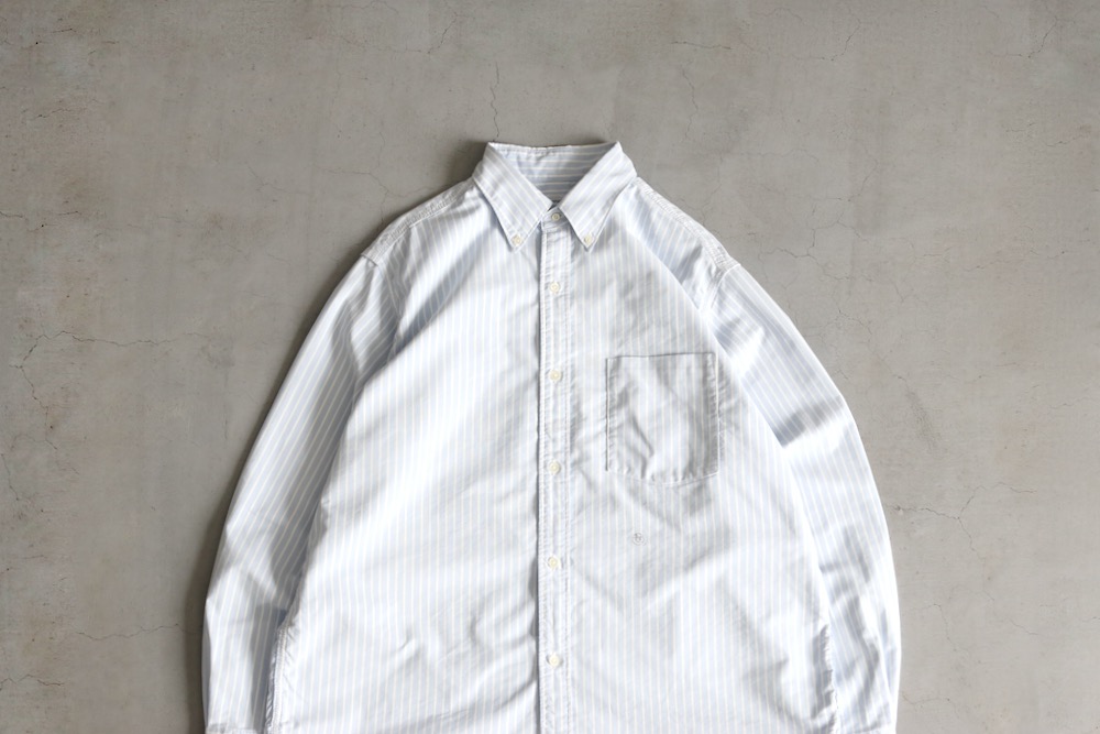 [10%OFF] nanamica(ʥʥߥ) "Button Down Stripe Wind Shirt"