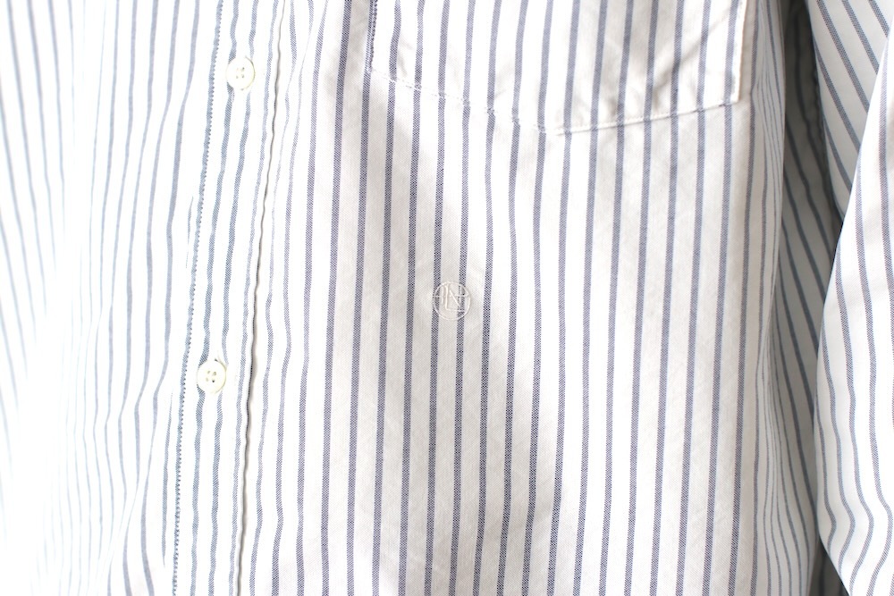 [10%OFF] nanamica(ʥʥߥ) "Button Down Stripe Wind Shirt"