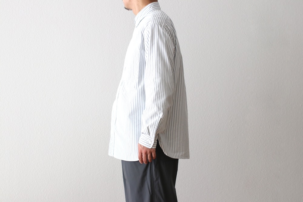 [10%OFF] nanamica(ʥʥߥ) "Button Down Stripe Wind Shirt"